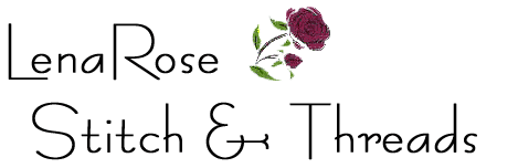 LenaRose Stitch & Threads logo